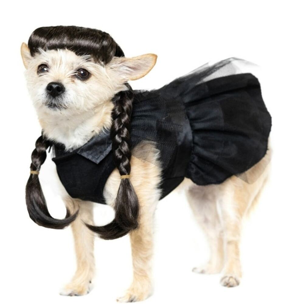 Gothic Chic  Dog and Cat Halloween Costume X Small